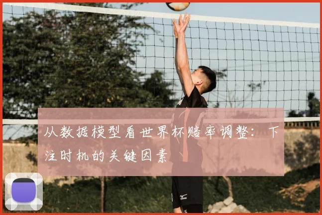 从数据模型看世界杯赔率调整:下注时机的关键因素