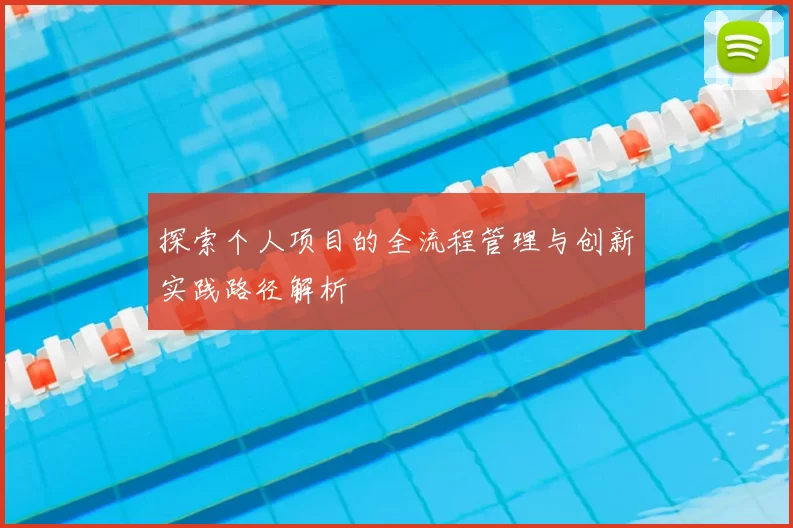 探索个人项目的全流程管理与创新实践路径解析
