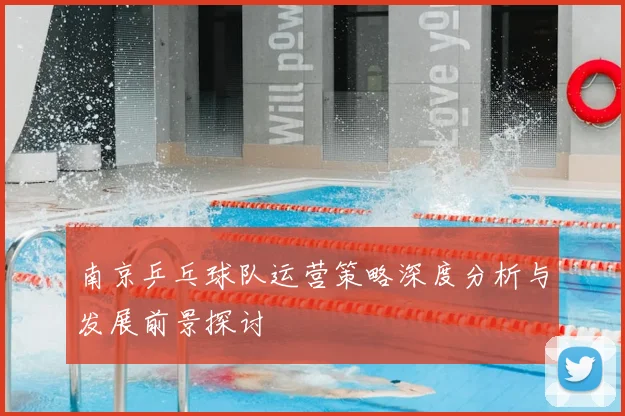 南京乒乓球队运营策略深度分析与发展前景探讨